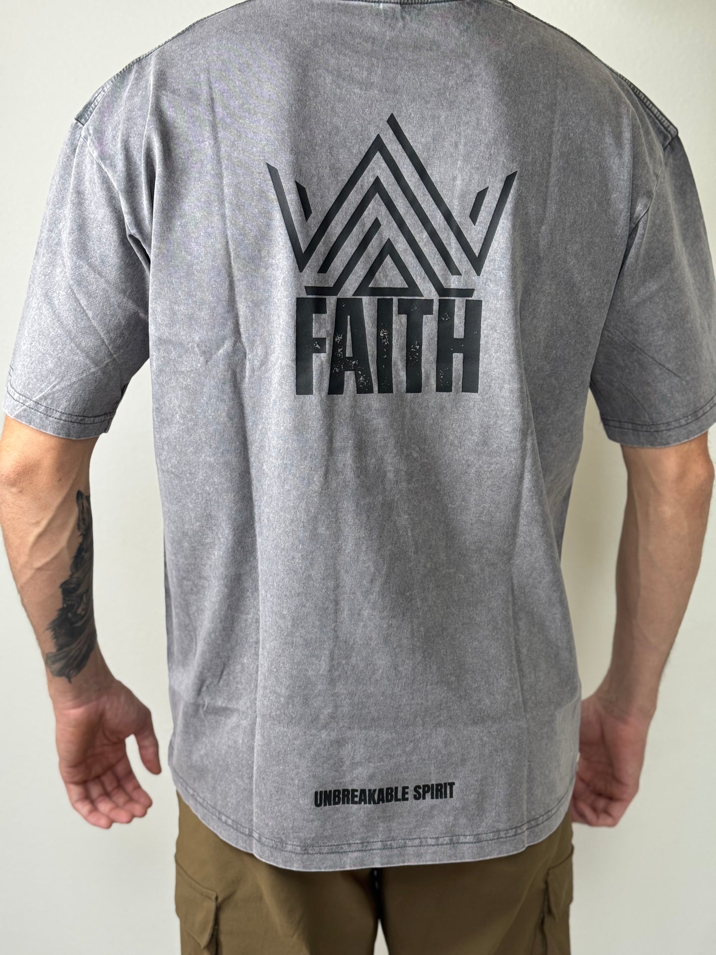 Unisex oversized Faith Tshirt